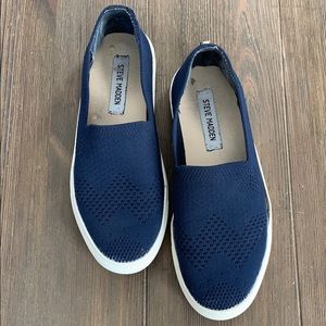 Steve Madden Navy  Slide Sneakers